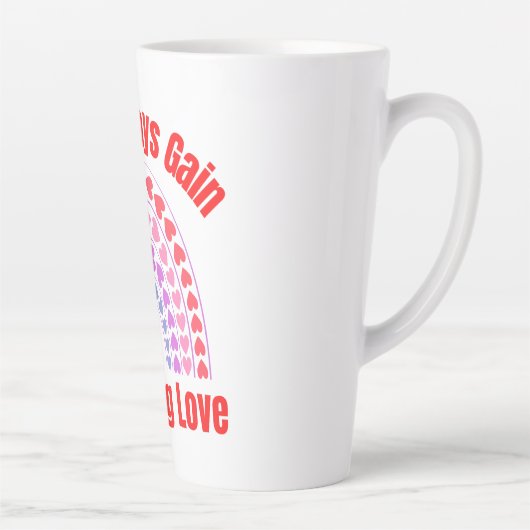 Sie gewinnen immer, indem Sie Liebe geben Milchtasse (Rechts)