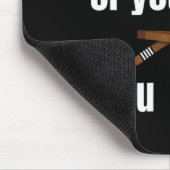 Sie gewinnen oder Sie lernen Jiujitsu Judo Karate  Mousepad (Ecke)