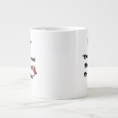 sie glaubt Jumbo-Tasse (Vorderseite)