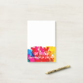 Sie glaubt Lovitude Post Es Notizen (Auf Schreibtisch)