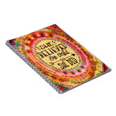 Sie glaubte an die Ermutigung Hübschen modernen Sp Notizblock (Rechte Seite)