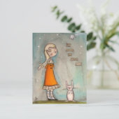 Sie glaubte an Sterne - Postkarte (Stehend Vorderseite)