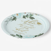 Sie glaubte, dass sie das Party "Grand Paper" Pappteller (Schrägansicht)