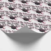 Sie glaubte, dass sie das tun könne geschenkpapier (Ecke)