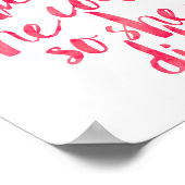 Sie glaubte, dass sie das tun könne poster (Ecke)