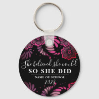Sie glaubte, dass sie die Blume Black Magenta flor