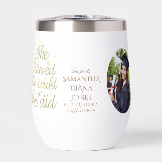 Sie glaubte, dass sie ein Geschenk für einen inspi (Vorderseite)