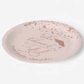 Sie glaubte, dass sie es schaffen könnte, also tat pappteller (Schrägansicht)