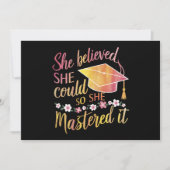 Sie glaubte, dass sie es schaffen könnte, es zu me ankündigung (Vorderseite)