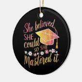 Sie glaubte, dass sie es schaffen könnte, es zu me keramik ornament (Links)