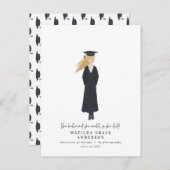 Sie glaubte, dass sie es schaffen könnte, sodass s einladungspostkarte (Vorne/Hinten)