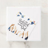 Sie glaubte, dass sie Graduierungsklappen machen k Geschenkanhänger (Beispiel)