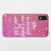 Sie glaubte, dass sie könnte, also sie tat Case-Mate iPhone hülle (Rückseite (Horizontal))