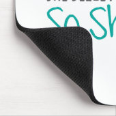 Sie glaubte, dass sie könnte, also sie tat mousepad (Ecke)