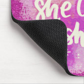 Sie glaubte mousepad (Ecke)