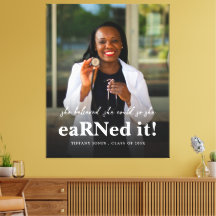 Sie glaubte, sie könne Abschluss für das Foto der