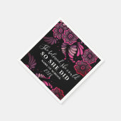 Sie glaubte, sie könne also eine Abitur machen Serviette (Ecke)