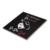 Sie glaubte, sie könne also Keramik spielen Fliese (Seite)