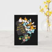 Sie glaubte, sie könne also Shirt Feministin Karte (Gelbe Blume)