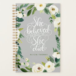 Sie glaubte, sie könne dies tun - ermutigend planer