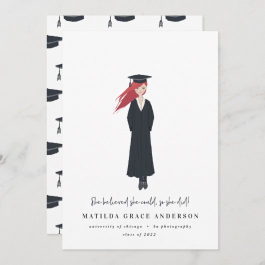 Sie glaubte, sie könne es, also machte sie ihre Ab (Vorne/Hinten)