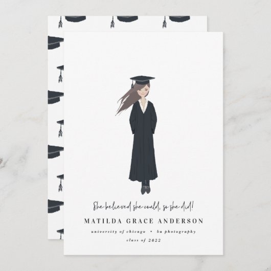 Sie glaubte, sie könne es, also machte sie ihre Ab (Vorne/Hinten)