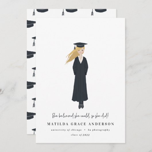 Sie glaubte, sie könne es, also machte sie ihre Ab (Vorne/Hinten)