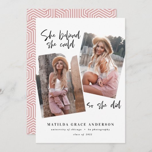 Sie glaubte, sie könne es, also machte sie ihre Ab (Vorne/Hinten)