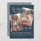 Sie glaubte, sie könne es, also tat sie Abschluss  (Vorne/Hinten)