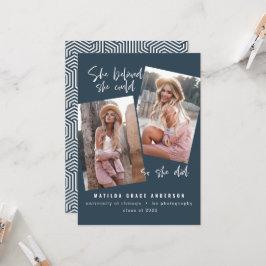 Sie glaubte, sie könne es, also tat sie Abschluss 