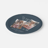 Sie glaubte, sie könne es, also tat sie Abschluss Pappteller (Schrägansicht)