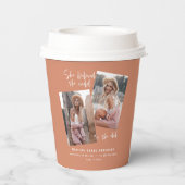 Sie glaubte, sie könne es schaffen, also machte si pappbecher (Rückseite)