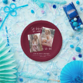 Sie glaubte, sie könne es schaffen, also machte si pappteller (Party)