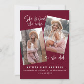 Sie glaubte, sie könne es schaffen, also weinte si (Vorderseite)