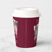 Sie glaubte, sie könne es schaffen, damit sie den pappbecher (Rechts)