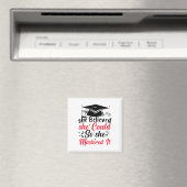 Sie glaubte, sie könne es schaffen, es zu meistern magnet (In Situ (Geschirrspüler))