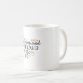 Sie glaubte, sie könne es tun, also kaffeetasse (VorderseiteRechts)