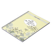 Sie glaubte, sie könne so ihren Namen machen Notizblock (Linke Seite)