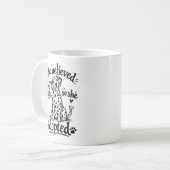Sie glaubte, sie könnte, also adoptierte sie Tasse (Vorderseite Links)