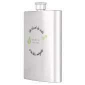 Sie glaubte, sie könnte also eine Margarita haben Flachmann (Links)