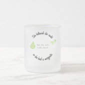 Sie glaubte, sie könnte also eine Margarita haben Mattglastasse (Mittel)