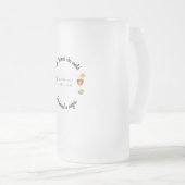 Sie glaubte, sie könnte also eine Sangria haben Mattglas Bierglas (VorderseiteRechts)