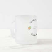 Sie glaubte, sie könnte also eine Sangria haben Mattglastasse (Vorderseite Links)