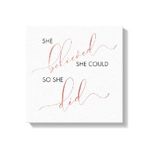 Sie glaubte, sie könnte also Zitat Inspiriert habe