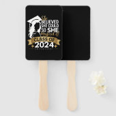 Sie glaubte, sie könnte es also 2024 schaffen fächer (Vorne und Hinten)