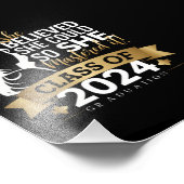 Sie glaubte, sie könnte es also 2024 schaffen fotodruck (Ecke)