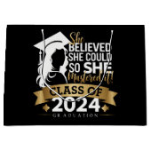 Sie glaubte, sie könnte es also 2024 schaffen große geschenktüte (Vorderseite)