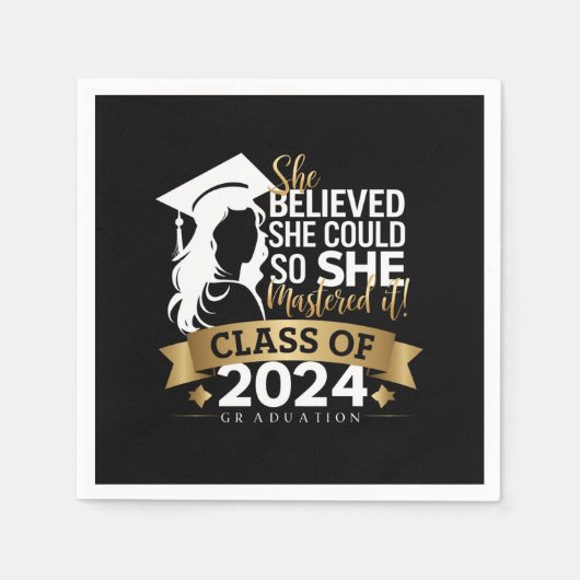 Sie glaubte, sie könnte es also 2024 schaffen serviette (Vorderseite)