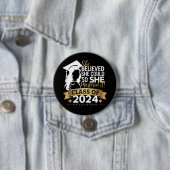 Sie glaubte, sie könnte es, also meisterte sie es  button (Beispiel)