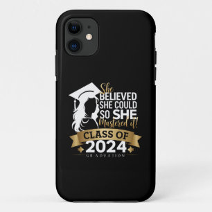 Sie glaubte, sie könnte es, also meisterte sie es  Case-Mate iPhone hülle